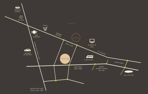  legacy Location Plan