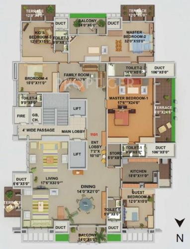 Images for Cluster Plan of Kool Homes Blue Lotus Images for Cluster Plan of Kool Homes Blue Lotus