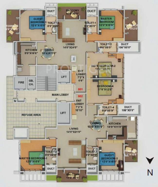 Images for Cluster Plan of Kool Homes Blue Lotus
