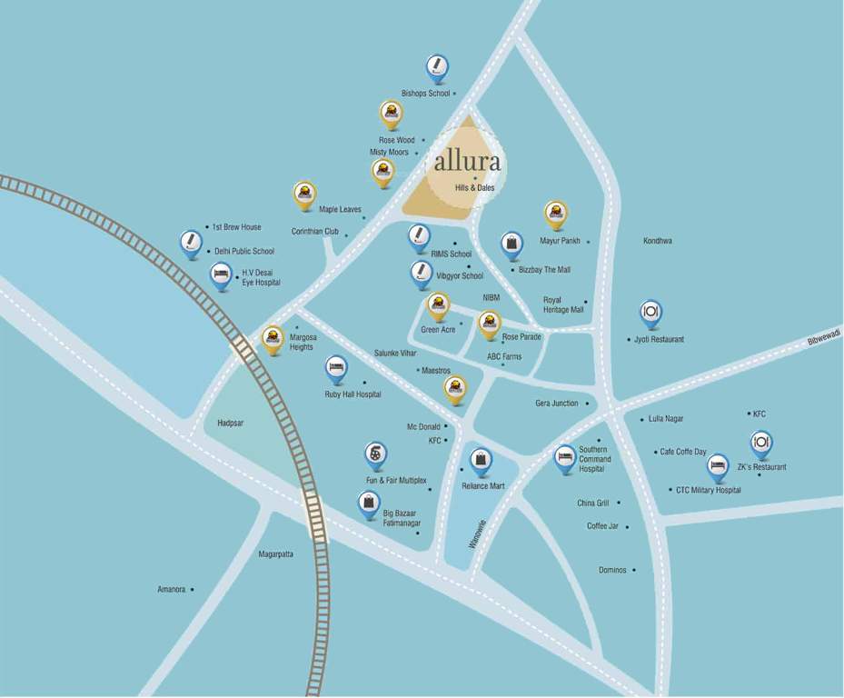 Images for Location Plan of Kolte Patil 24K Allura