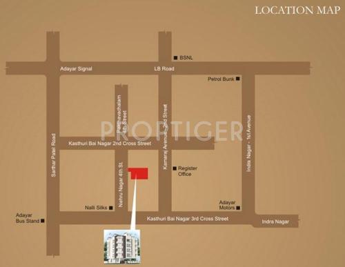 Images for Location Plan of Poomalai Housing Pannai Pearls