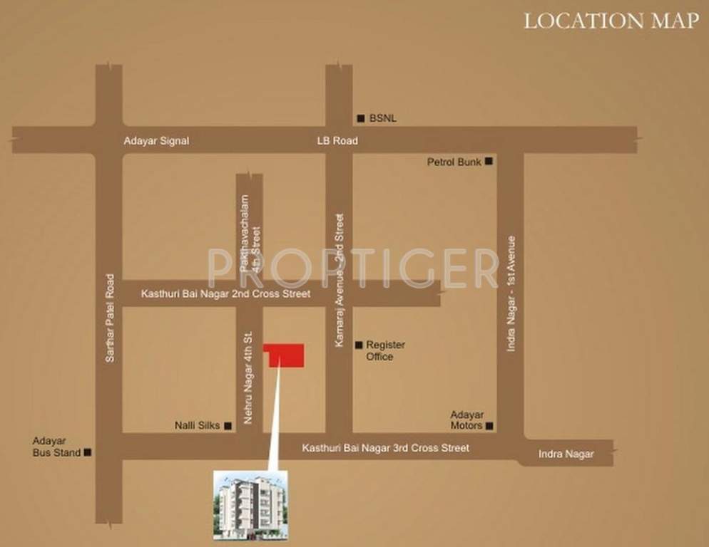 Images for Location Plan of Poomalai Housing Pannai Pearls