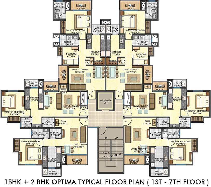casa rio gold Images for Cluster Plan of Lodha Casa Rio Gold