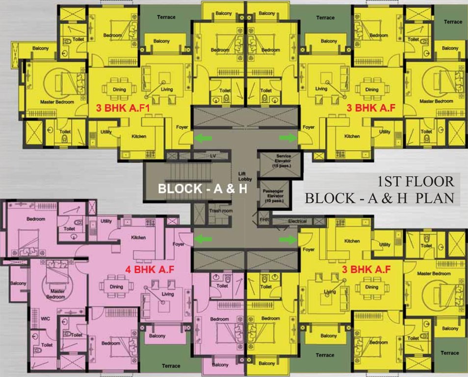 Images for Cluster Plan of Nitesh Cape Cod