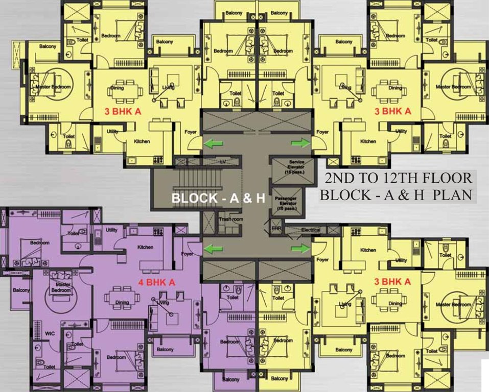 Images for Cluster Plan of Nitesh Cape Cod