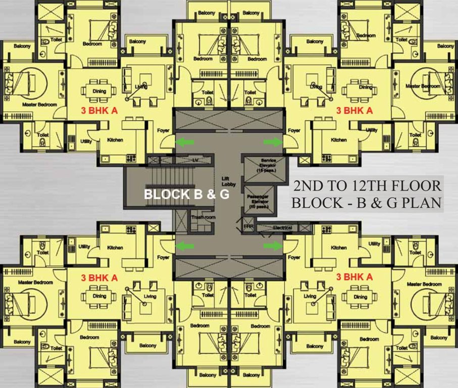 Images for Cluster Plan of Nitesh Cape Cod