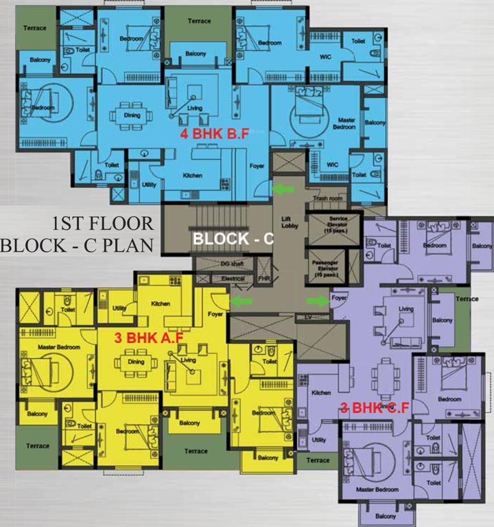 Images for Cluster Plan of Nitesh Cape Cod