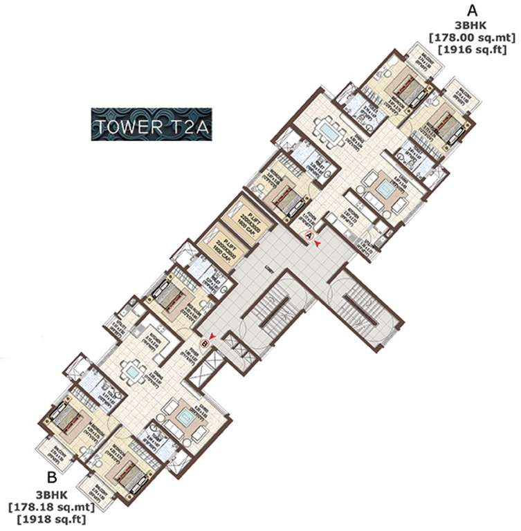 waterfront Images for Cluster Plan of Pashmina Waterfront