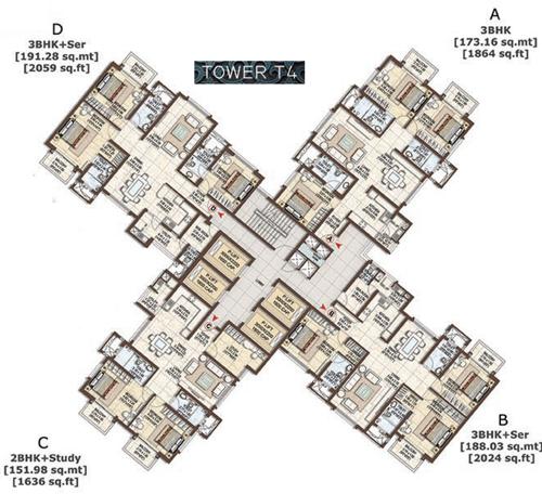 Images for Cluster Plan of Pashmina Waterfront waterfront Images for Cluster Plan of Pashmina Waterfront
