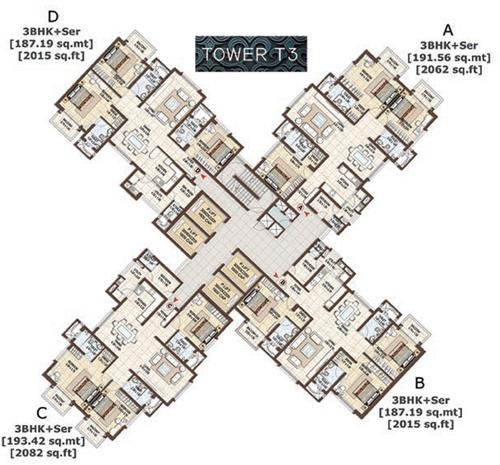 Images for Cluster Plan of Pashmina Waterfront waterfront Images for Cluster Plan of Pashmina Waterfront