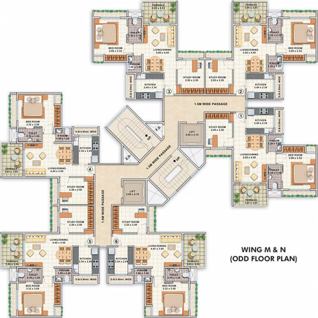 Images for Cluster Plan of Dheeraj Jade Residences