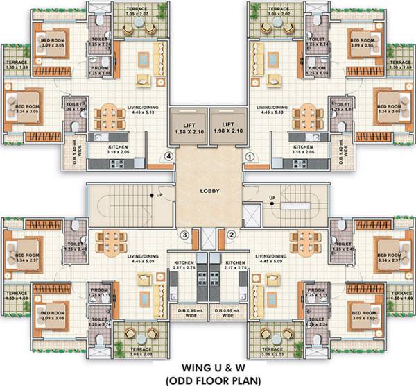 Images for Cluster Plan of Dheeraj Jade Residences