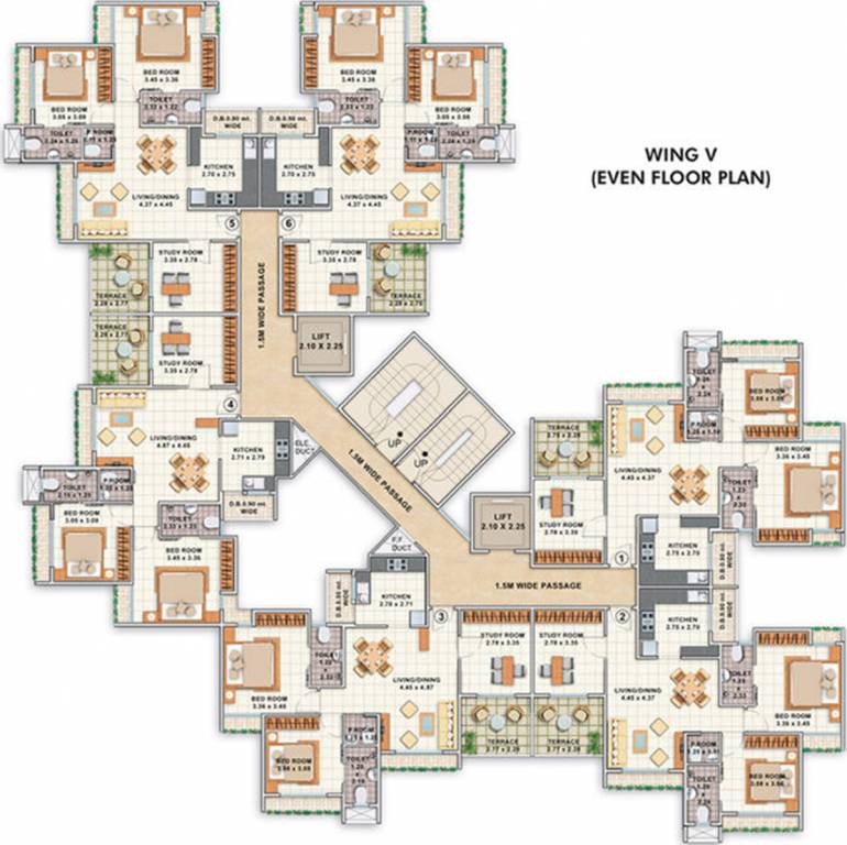 Images for Cluster Plan of Dheeraj Jade Residences