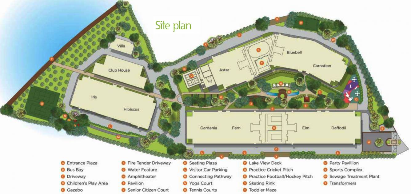 pristine Images for Master Plan of Embassy Pristine