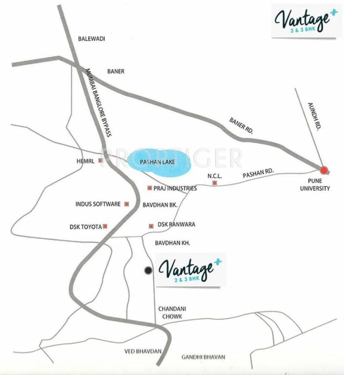 Images for Location Plan of BramhaCorp Vantage High A