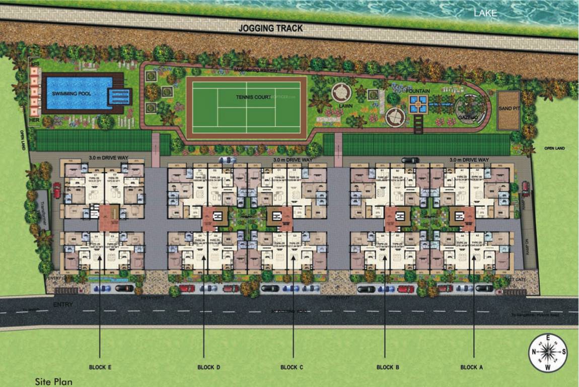 Images for Master Plan of Chalukya Ranka Aquagreens
