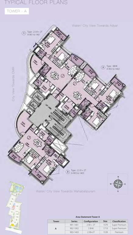 Images for Cluster Plan of Purva Swanlake