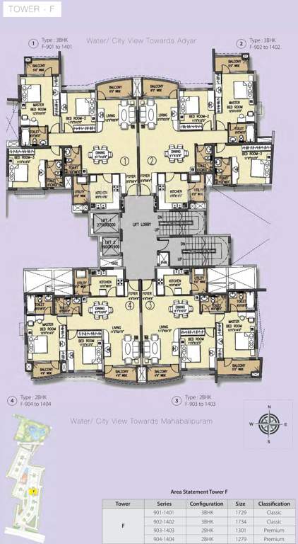 Images for Cluster Plan of Purva Swanlake