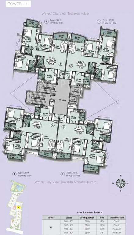 Images for Cluster Plan of Purva Swanlake