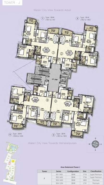 Images for Cluster Plan of Purva Swanlake