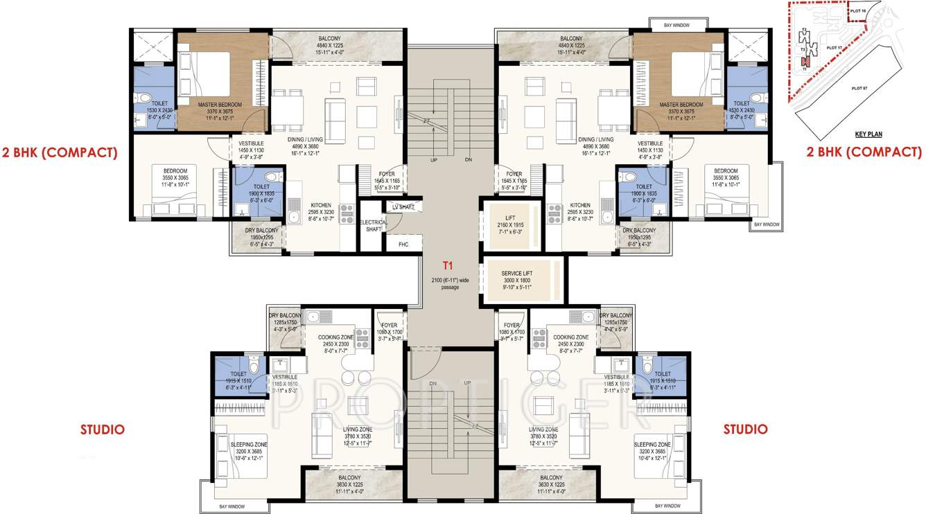 Images for Cluster Plan of TCG The Crown Greens