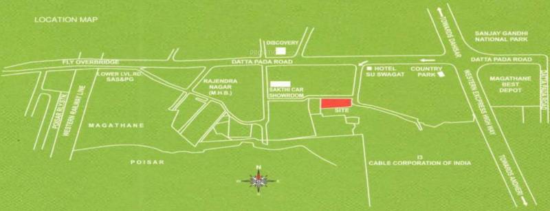  tatva Images for Location Plan of Gitanjali Tatva