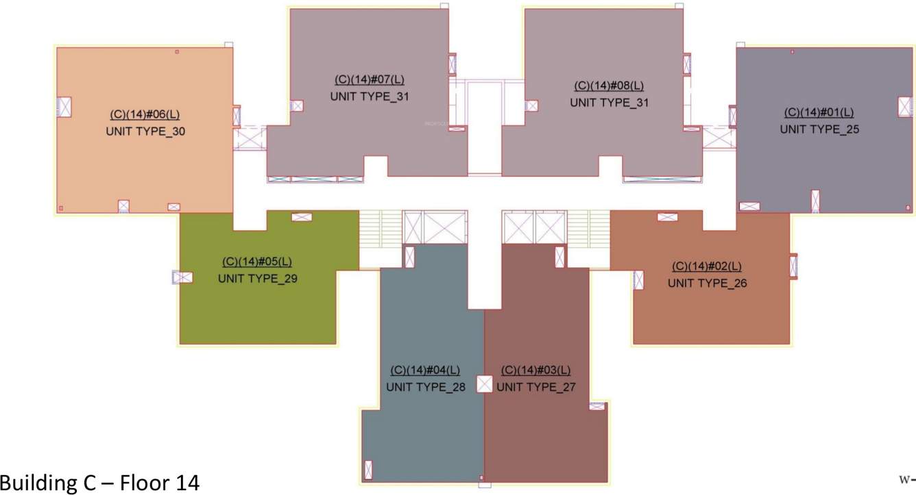  happiness towers Images for Cluster Plan of Pacifica Happiness Towers