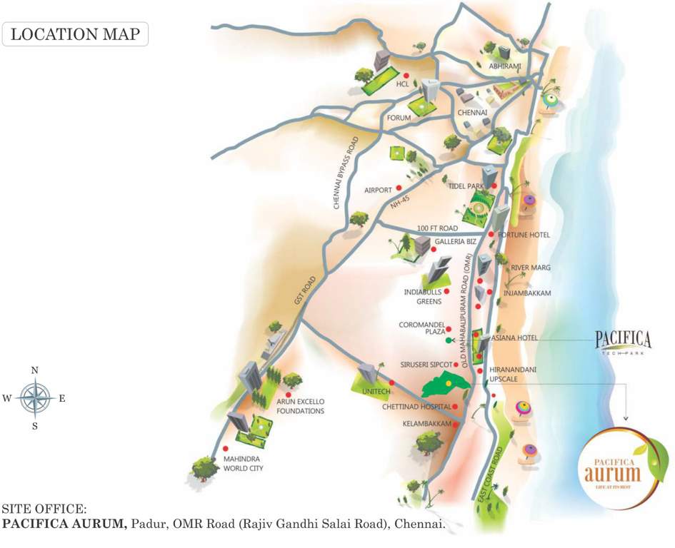  happiness towers Images for Location Plan of Pacifica Happiness Towers