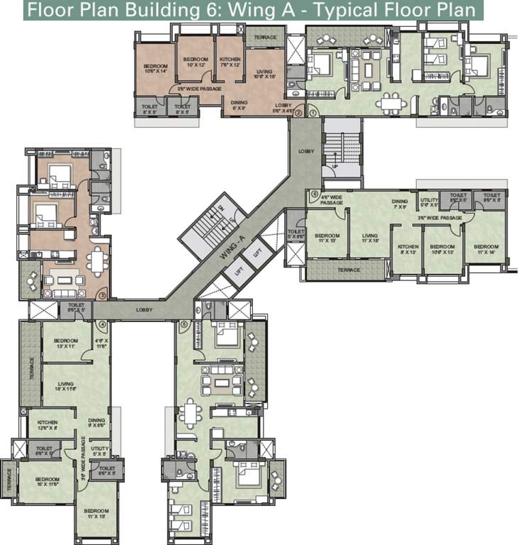 serenity Images for Cluster Plan of Kalpataru Serenity
