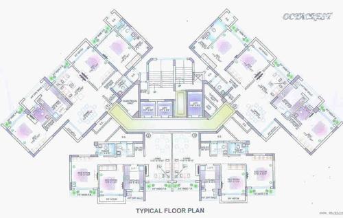  octacrest Images for Cluster Plan of Lokhandwala Octacrest