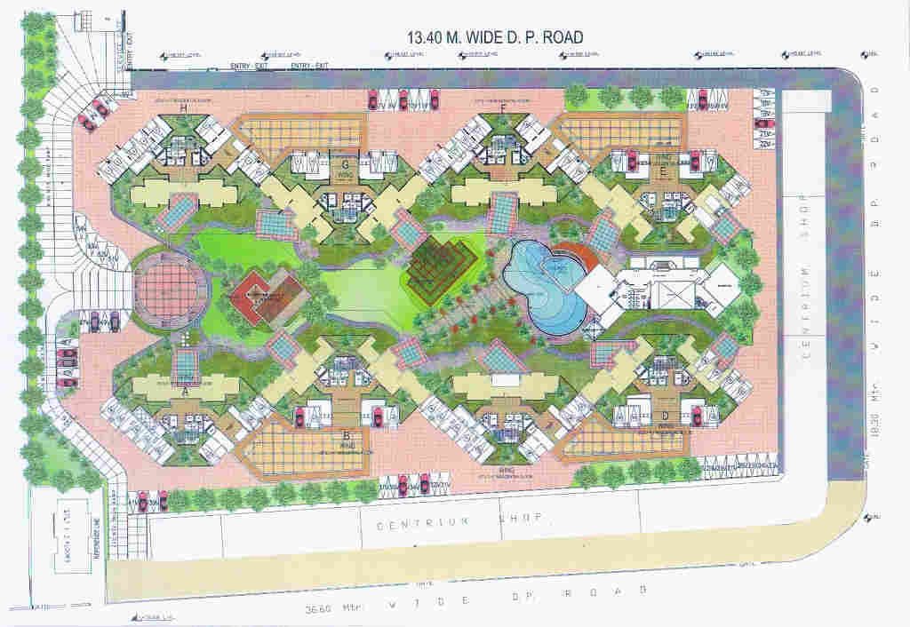 octacrest Images for Master Plan of Lokhandwala Octacrest