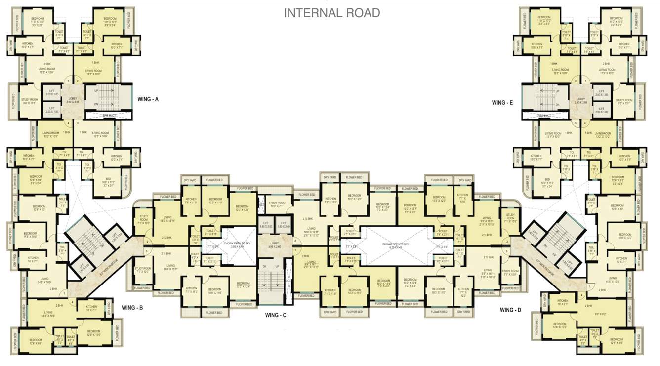  manavsthal Images for Cluster Plan of Kamanwala Manavsthal