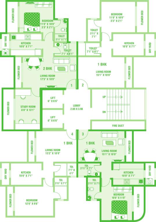  manavsthal Images for Cluster Plan of Kamanwala Manavsthal