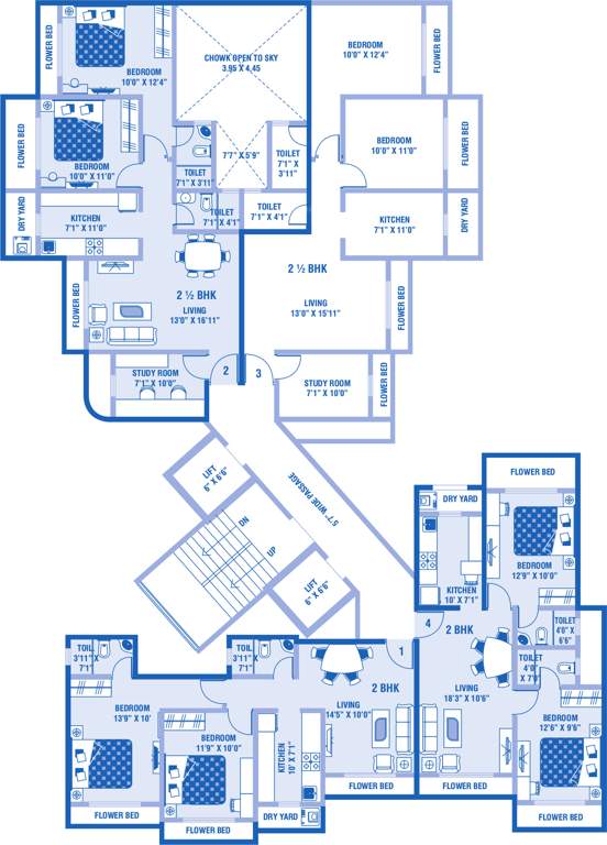  manavsthal Images for Cluster Plan of Kamanwala Manavsthal