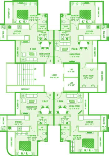  manavsthal Images for Cluster Plan of Kamanwala Manavsthal