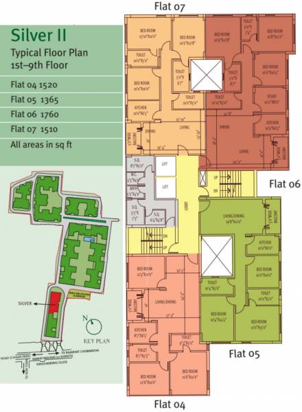 Images for Cluster Plan of Siddha Silver Pines