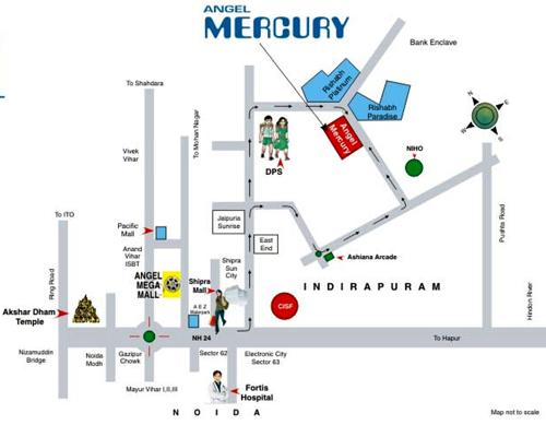  mercury Images for Location Plan of Angel Mercury