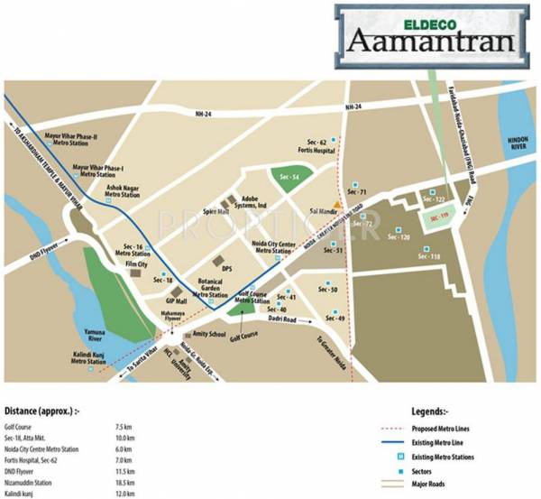 Images for Location Plan of Eldeco Swagatam