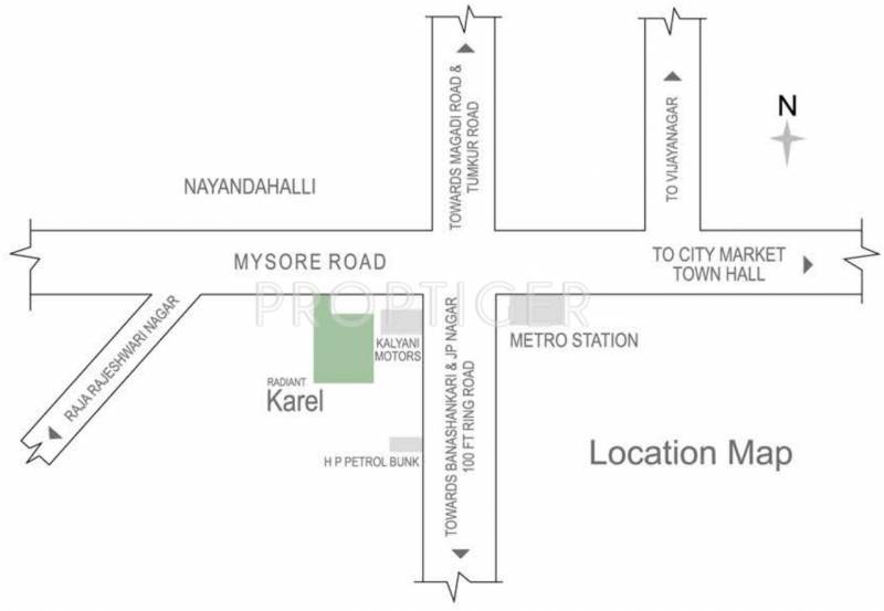  karel Images for Location Plan of Radiant Karel