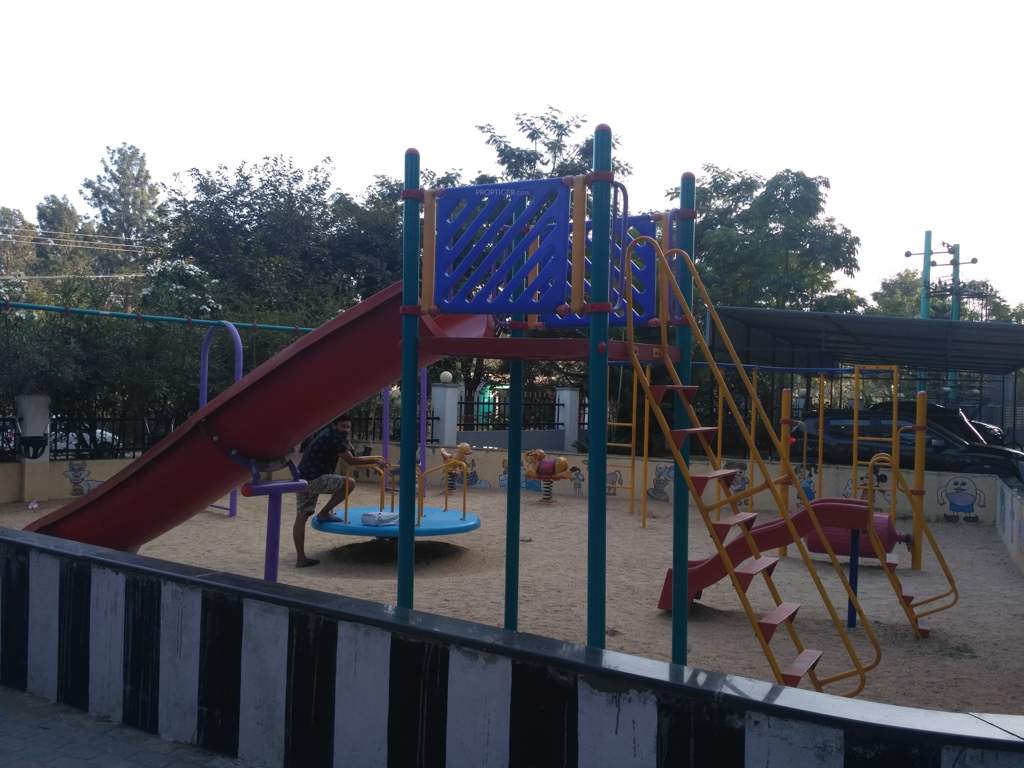  red wood Children's play area