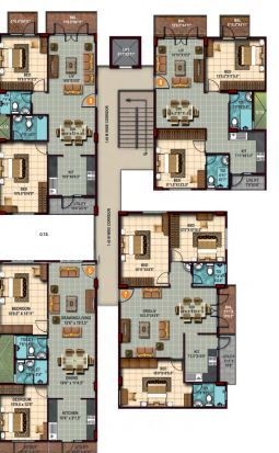  springs Block A Cluster Plan