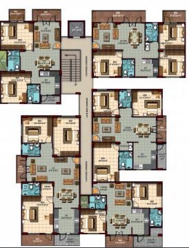  springs Block A Cluster Plan