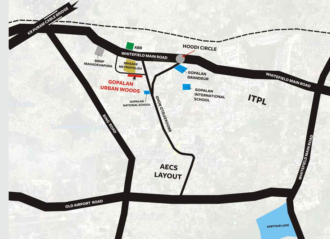 urban woods Images for Location Plan of Gopalan Urban Woods