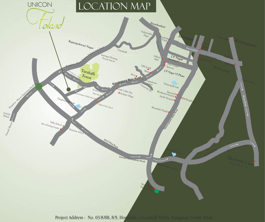  foland Images for Location Plan of Unicon Foland