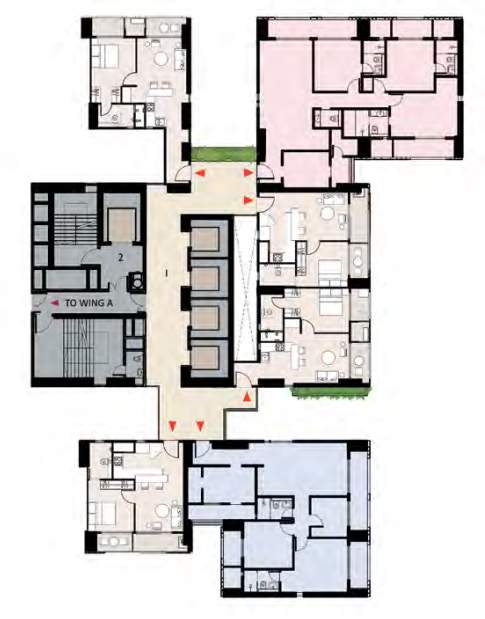 new cuffe parade Wing B Cluster Plan From 2nd To 20th Floor