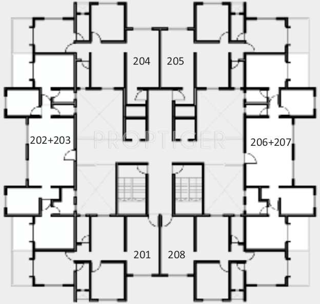 Images for Cluster Plan of Kolte Patil IVY Botanica