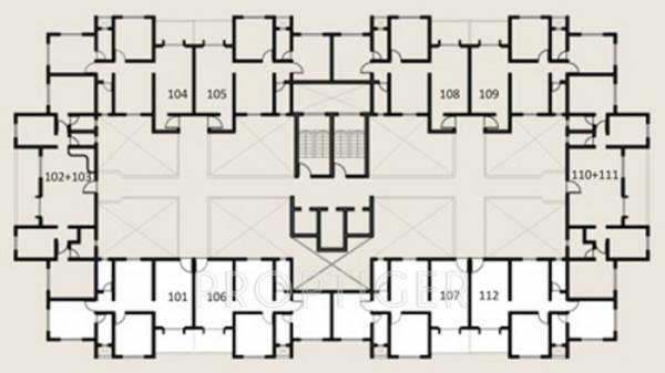 Images for Cluster Plan of Kolte Patil IVY Botanica