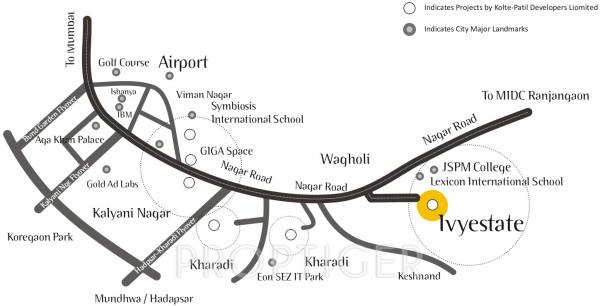 Images for Location Plan of Kolte Patil IVY Botanica
