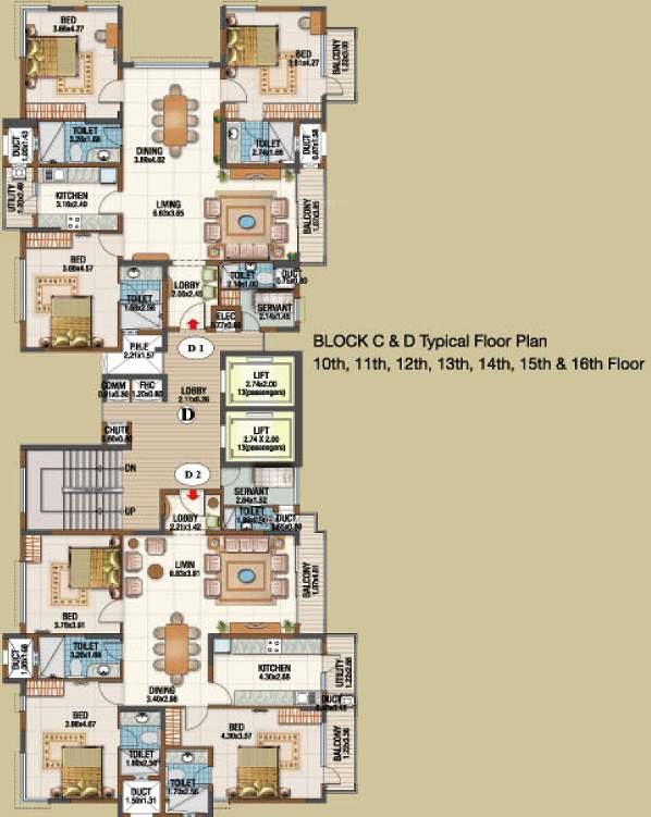  sattva gold summit Images for Cluster Plan of Salarpuria Sattva Gold Summit