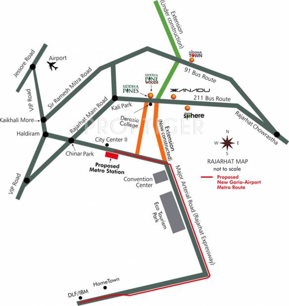  xanadu-condominium Images for Location Plan of Siddha Xanadu Condominium